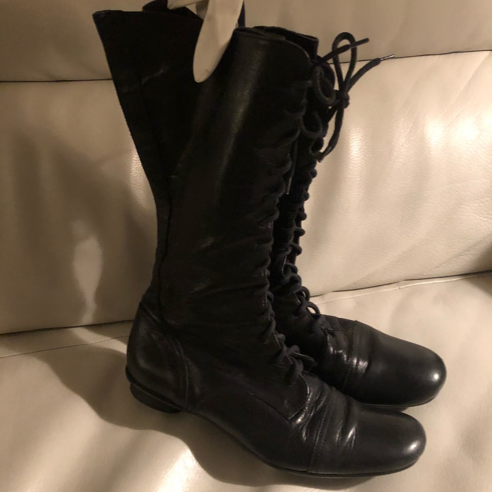 Janet & Janet Lace-Up Boots
